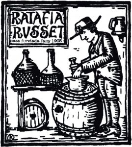 Logotip Ratafia Russet