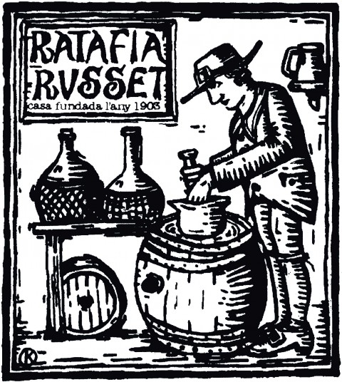 Logotip Ratafia Russet